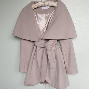 T Tahari wrap coat